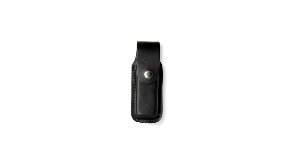 Boston Leather Clip Pouch Single/doub Stack - 5600-1-BLK