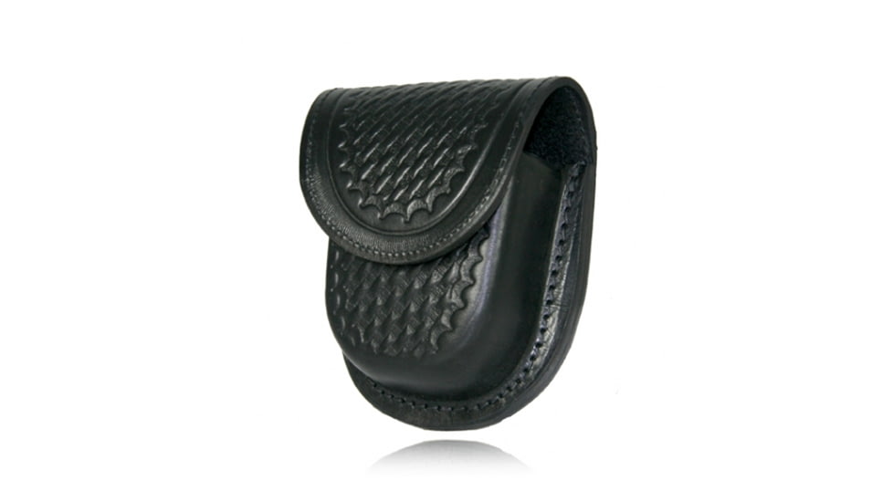 Boston Leather Double Cuff Slot Back Case, Plain, 5512HS-1