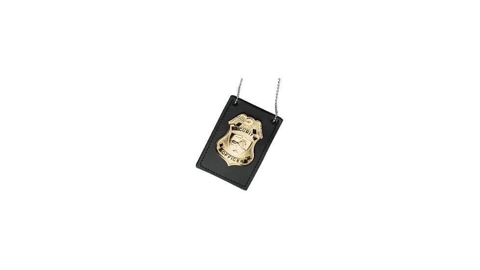 Boston Leather Neck Chain, Badge/id, Plain, P - 5845-1