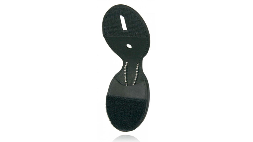 Boston Leather Oval Badge Holder, Hook And Loop Closure - 5888DX-1