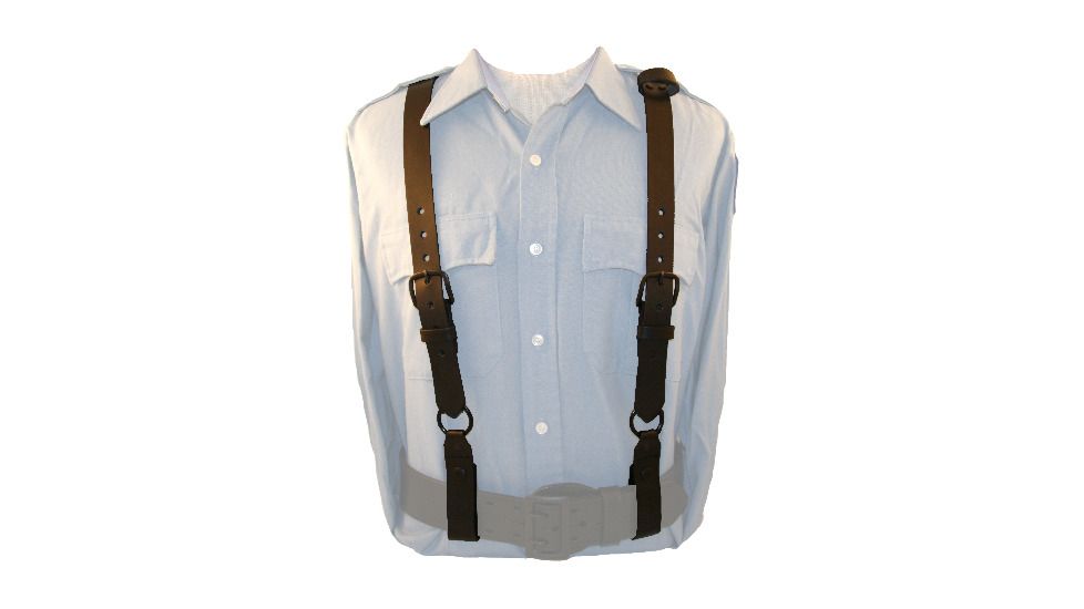 Boston Leather Police Suspenders - 9180-1