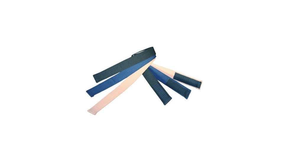 Boston Leather Velcro Tipped Cotton Webbelt, - 6229-10-40