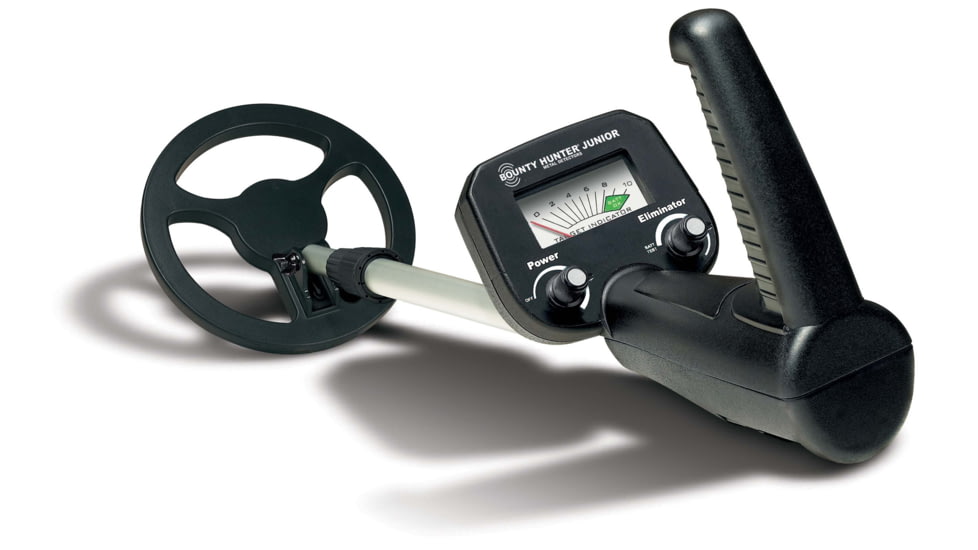 Bounty Hunter Junior Metal Detector w/ 5in Depth Detection - BHJS