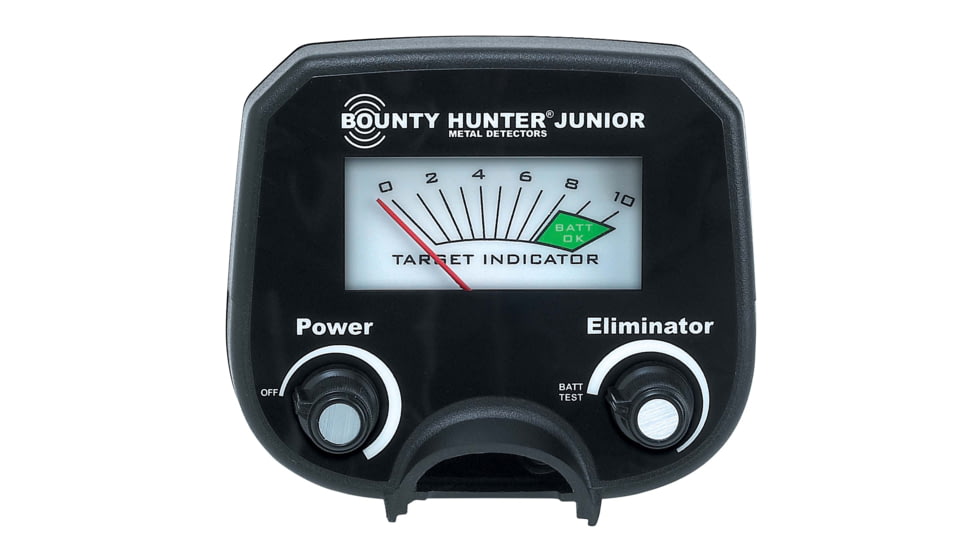 Bounty Hunter Junior Metal Detector w/ 5in Depth Detection - BHJS