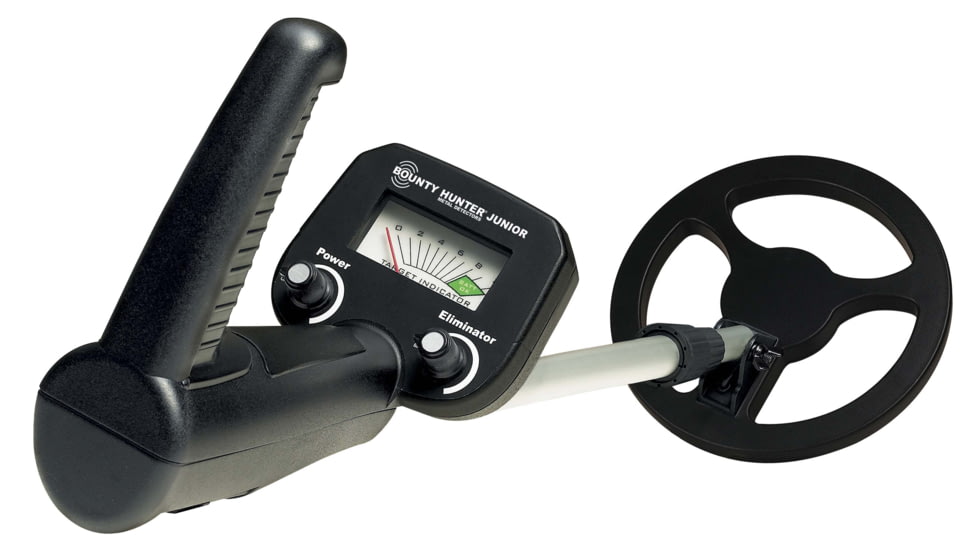 Bounty Hunter Junior Metal Detector w/ 5in Depth Detection - BHJS