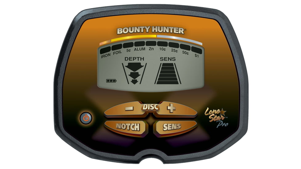 Bounty Hunter Lone Star Pro Metal Detectors, Black PROLONE