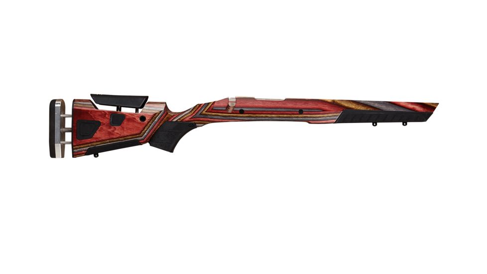 Boyds Hardwood Gunstocks At-One Kimber 84M Rifle Stock, Short Action, Factory Barrel Channel, Royal Jacaranda, 84A830874114