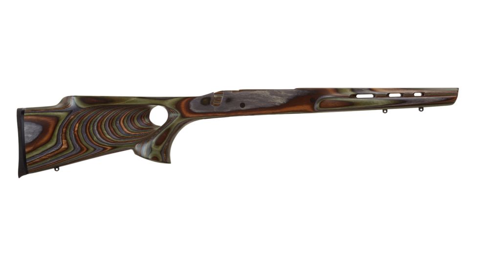 Boyds Hardwood Gunstocks Featherweight Thumbhole Browning X-Bolt Rifle Stock, Short Action, Factory Barrel Channel, Forest Camo, 17A624D06110
