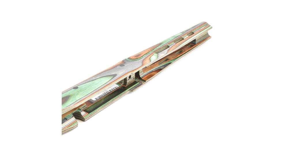 Boyds Hardwood Gunstocks Featherweight Thumbhole Winchester 70 Long Action 1 Piece Floor Plate Factory Barrel Channel, Forest Camo, 500451006110