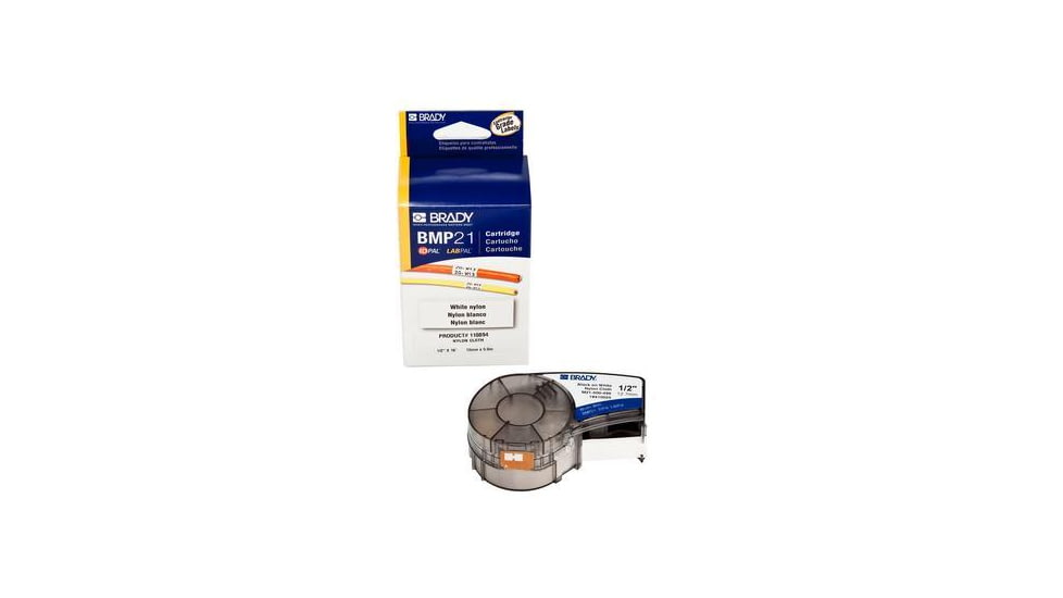 Brady Label Printr Tape 0.500inx16ft 110894, Unit EA