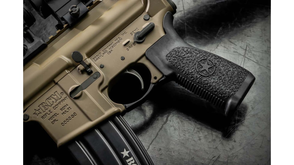 Bravo Company Mfg. Pistol Grip Mod 4 Black Fits Ar-15, MOD4BLK