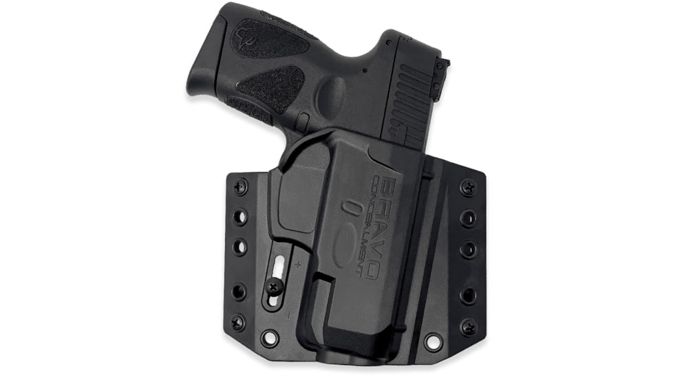 Bravo Concealment BCA 3.0, OWB Concealment Holster, 1.5 Belt Loops, Fits Taurus G2c, Right Hand, Polymer Construction, Black