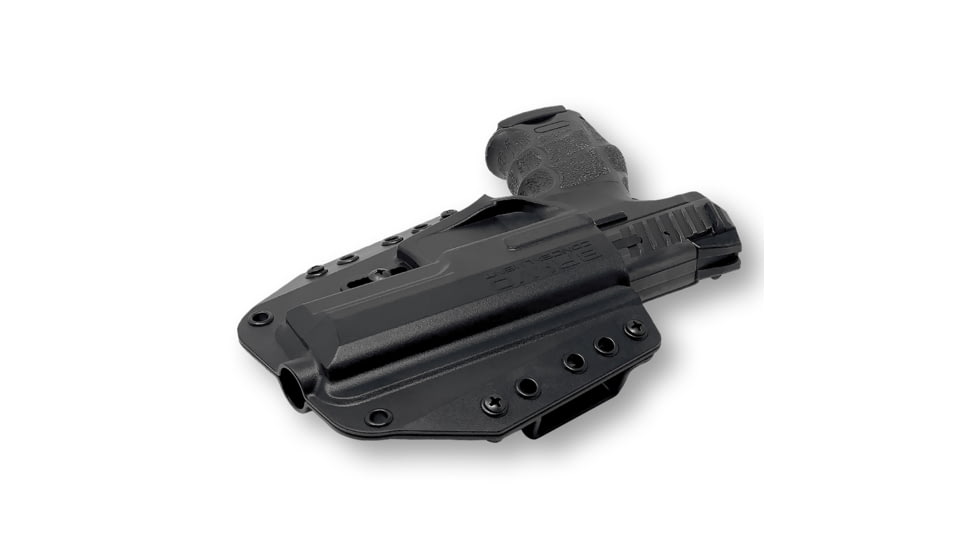 Bravo Concealment OWB BCA Holster 3.0, HK VP9 VP9 Tactical Le, Right Hand, 1.5in Belt Loops, Black, Small, BC10-1006