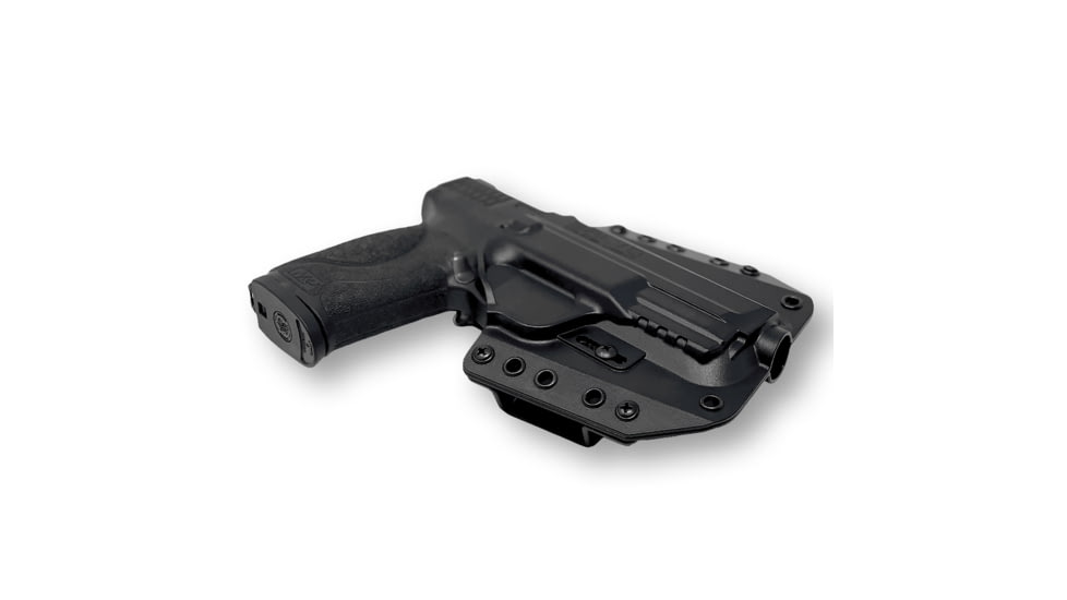 Bravo Concealment OWB BCA Holster 3.0, S&amp;W M&amp;P 9,40 2.0 4in - 4.25in, Right Hand, 1.5in Belt Loops, Black, Small, BC10-1014