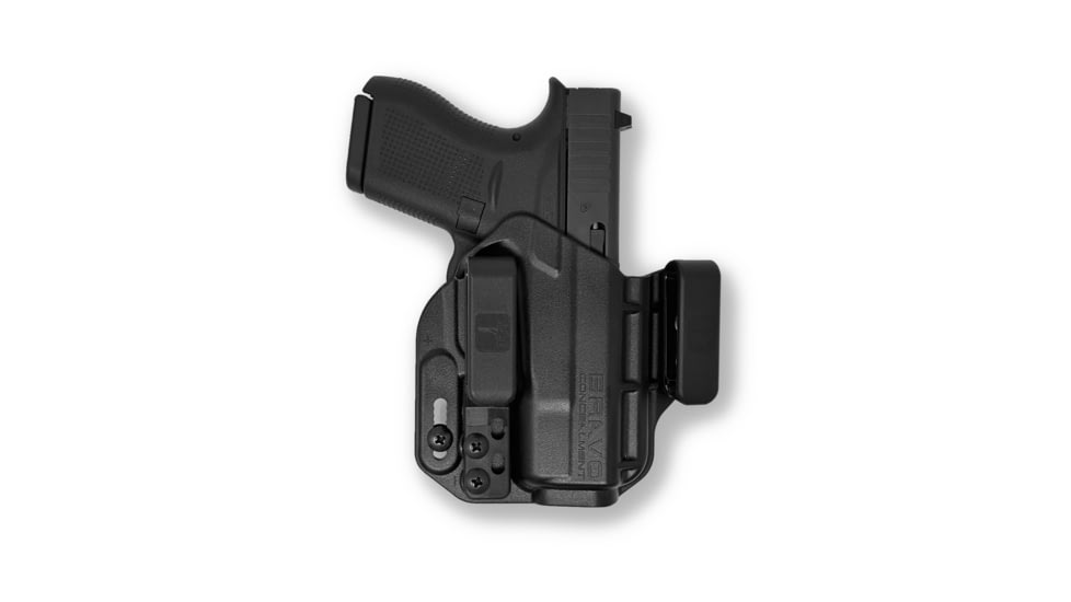 Bravo Concealment Torsion IWB Gun Holster, Glock 42, Right Hand, Black, BC20-1033