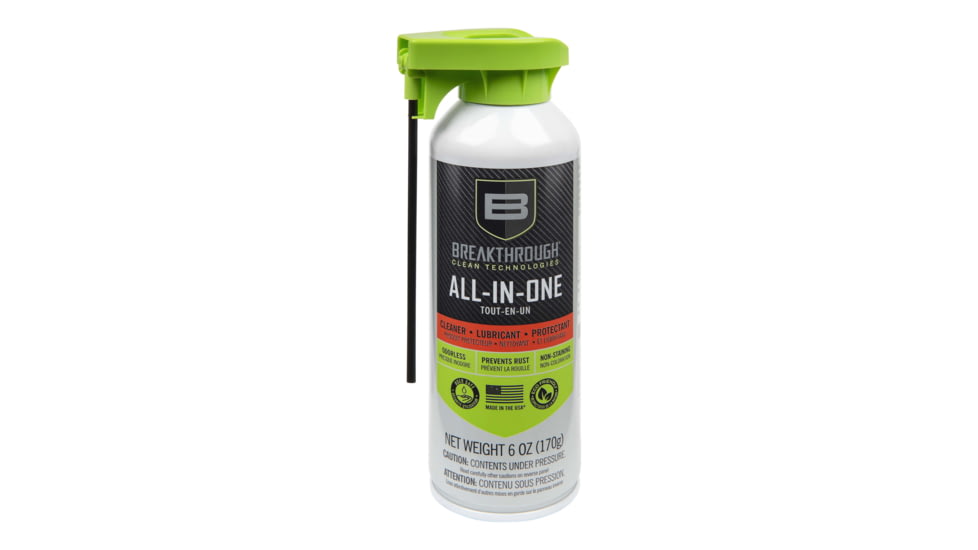 Breakthrough Clean Technologies Aerosol All-In-One CLP, 6oz, Clear, BTA-CLP-6OZ