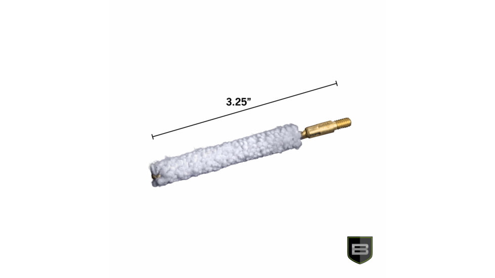 Breakthrough Clean Technologies Cotton Bore Mop, .270 Winchester/.284 Winchester/7mm, White, BT-270/284/7BM