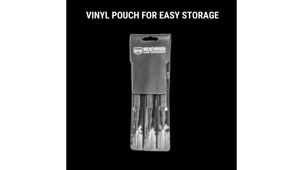 Breakthrough Clean Technologies Double Ended Fiber Reinforced Polymer Picks - 3 Pack with Vinyl Pouch, BT-FRPP-3PK