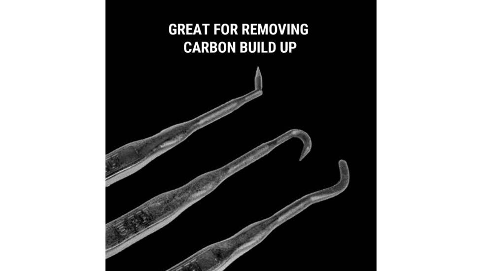 Breakthrough Clean Technologies Double Ended Fiber Reinforced Polymer Picks - 3 Pack with Vinyl Pouch, BT-FRPP-3PK