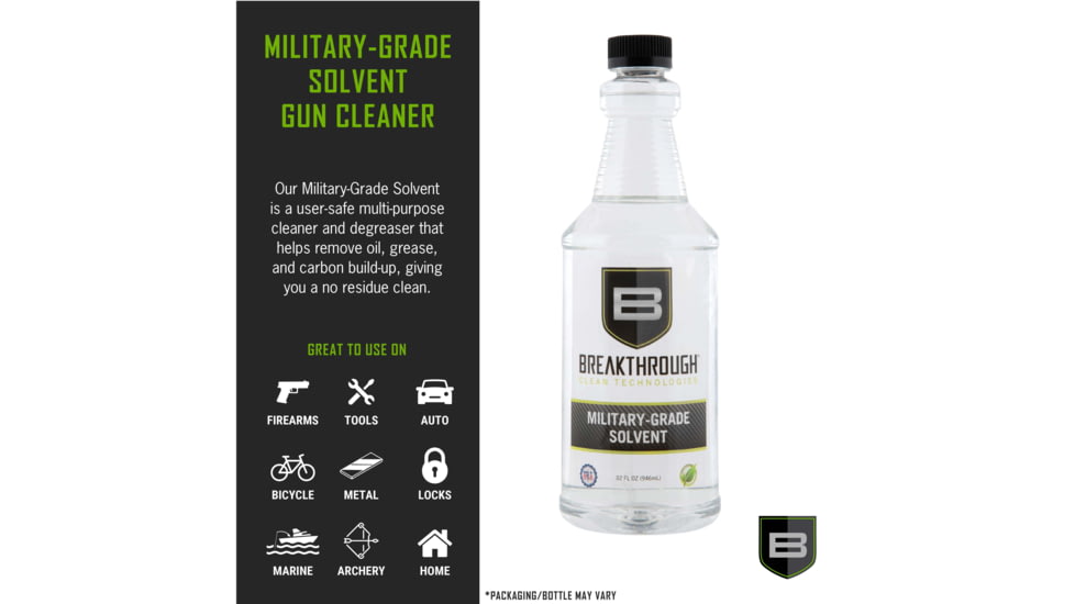 Breakthrough Clean Technologies Military-Grade Solvent Can, 32 Ounce, BTS-32OZ