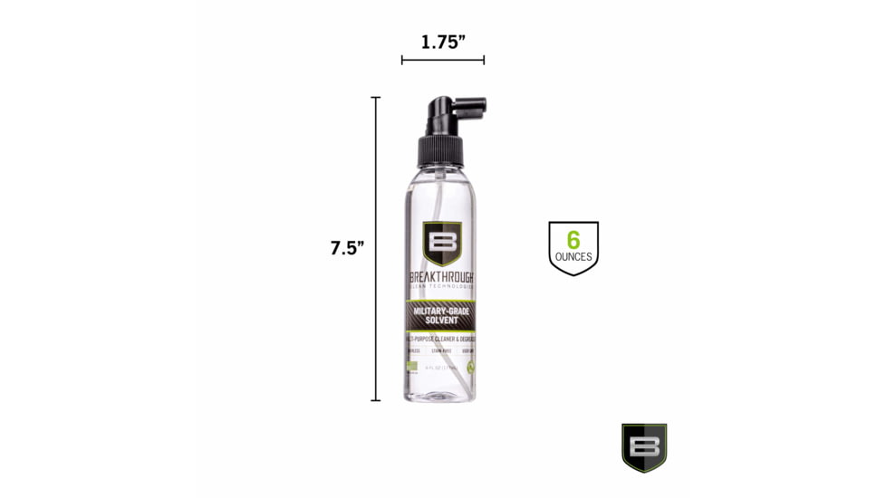 Breakthrough Clean Technologies Military-Grade Solvent Spray, 6 Ounce, BTS-6OZ
