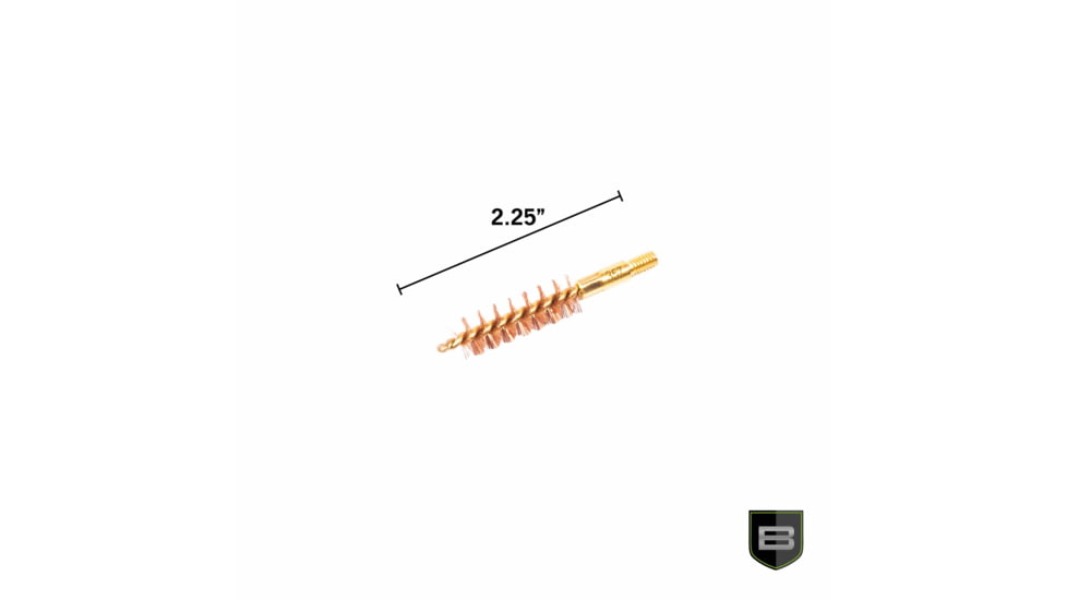 Breakthrough Clean Technologies Phosphorus Bronze Bore Brush, .357 Cal, BT-357/38/9PBBB