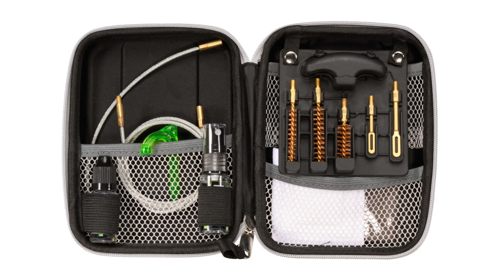 Breakthrough Clean Technologies Shield Series Cable Pull-Through Cleaning Kit, .223, .30 Caliber &amp; 9mm, Black/Gray, BT-MEVA-MIL