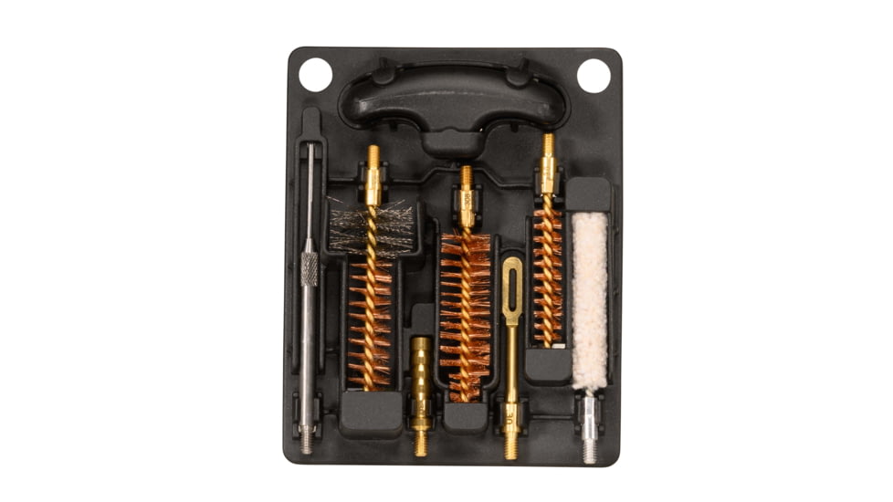 Breakthrough Clean Technologies Shield Series Stainless Steel Rod Cleaning Kit, .30 Caliber &amp; 7.62mm, Black/Gray, BT-LEVA-AR10