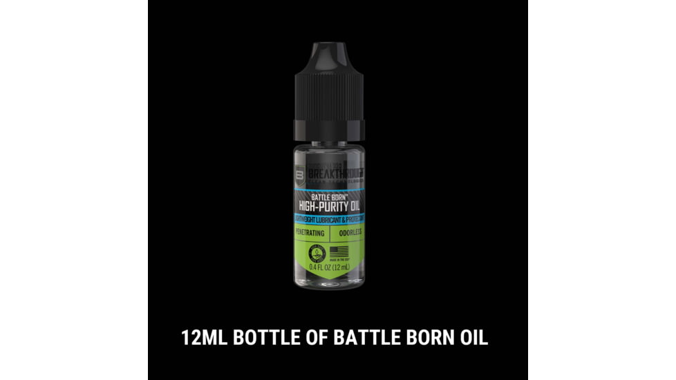 Breakthrough Clean Technologies Shield Series Stainless Steel Rod Cleaning Kit, .30 Caliber &amp; 7.62mm, Black/Gray, BT-LEVA-AR10