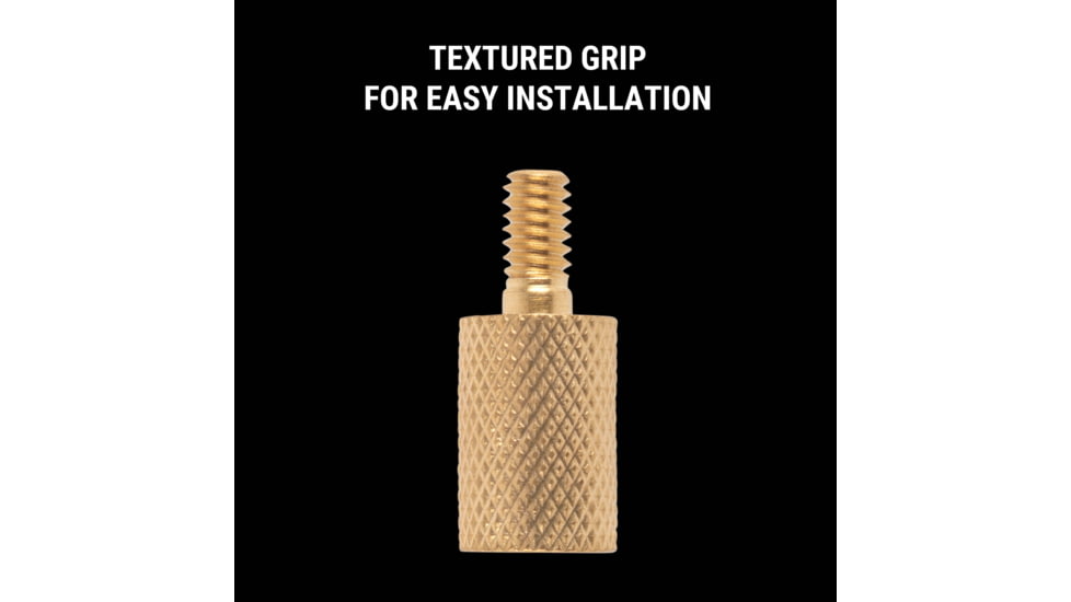 Breakthrough Clean Technologies Shotgun Rod Adapter - Male 8-32 Thread/Female 5/16in-27, BT-SRA-5/16-27