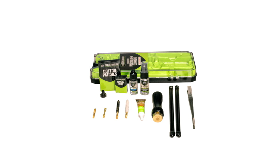 Breakthrough Clean Technologies Vision Series Hard-Case Precision Rifle Cleaning Kit, .243 Caliber/6mm, BT-CCC-243R