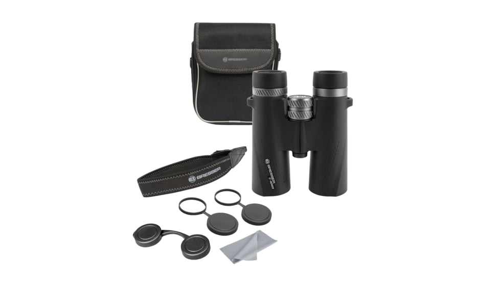 Bresser C-Series 10x42 Binocular, Prism BaK-4, Roof, 90-01042