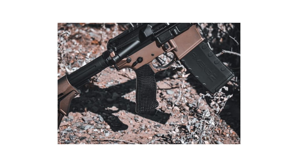 Brigand Arms Carbon Black Grip - Matte Finish, GR-5