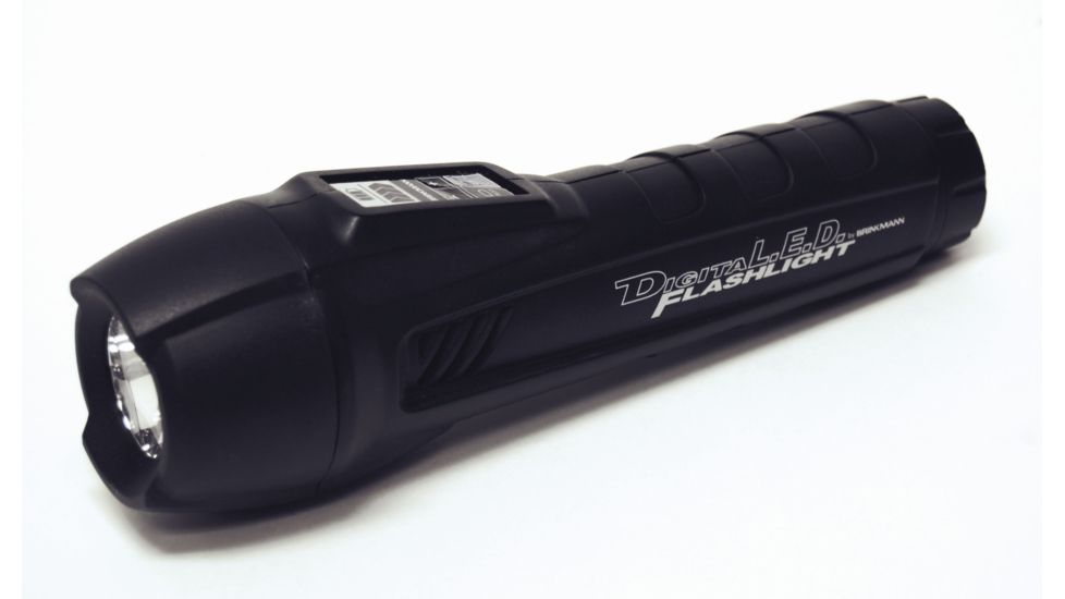 Brink Mann 3W 90 Lumen 2D-Cell LED Flashlight w/ Digital Display 809-3000-1