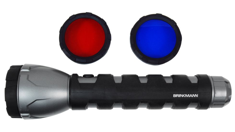 Brink Man 4 LED 2 D-Cell Water Resistant LED Flashlight 809-1021-0