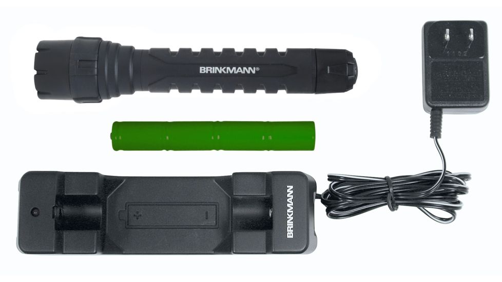 Brinkmann Armor Max 104 Lumens Rechargeable Tactical Lithium LED Flashlight 809-1081-0