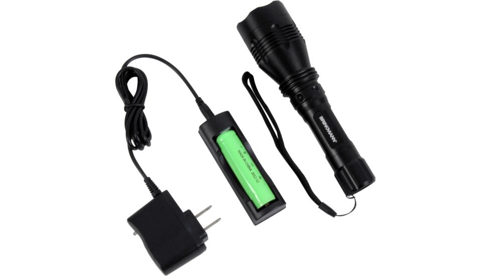 Brinkmann Outdoors ArmorMax 170 Lumens Lithium LED Tactical Flashlight, Black 809-8521-0