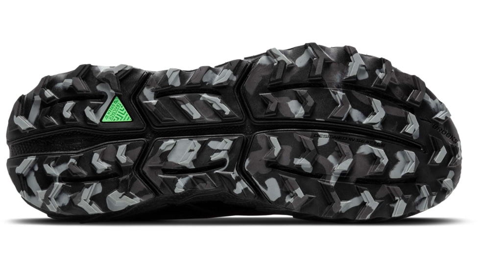 Brooks Cascadia 18 Trailrunning Shoes - Mens, Black/Blackened Pearl/Grey, 12.0 US/Medium, 1104261D072.120