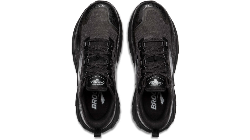 Brooks Cascadia 18 Trailrunning Shoes - Mens, Black/Blackened Pearl/Grey, 12.0 US/Medium, 1104261D072.120