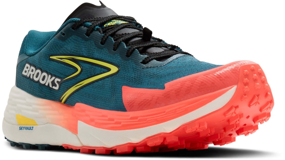 Brooks Catamount 4 Trailrunning Shoes - Mens, Legion Blue/Celestial/Flame, 11.0 US/Medium, 1104411D407.110