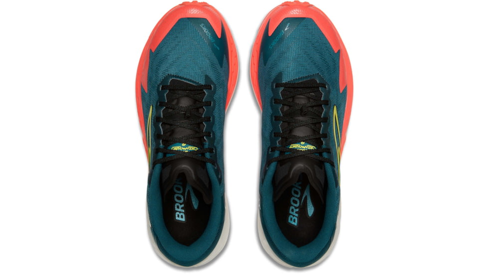 Brooks Catamount 4 Trailrunning Shoes - Mens, Legion Blue/Celestial/Flame, 11.0 US/Medium, 1104411D407.110