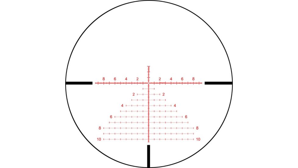Brownells Match Precision Optic, MPO Rifle Scope, 3-18x50mm, 34mm Tube, First Focal Plane, N-OMR Reticle, Black, 3-18x50mm, MPO031850MIL