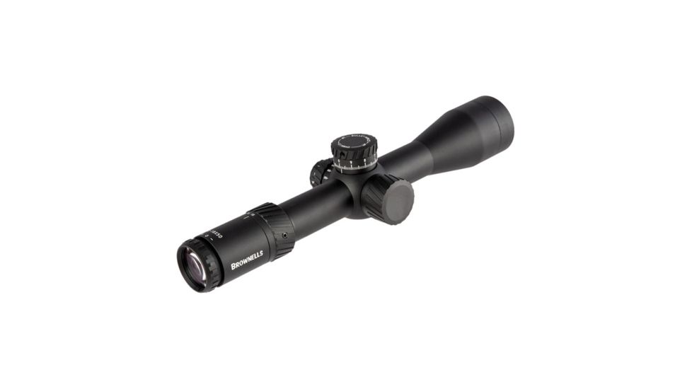 Brownells Match Precision Optic, MPO Rifle Scope, 3-18x50mm, 34mm Tube, First Focal Plane, N-OMR Reticle, Black, 3-18x50mm, MPO031850MIL