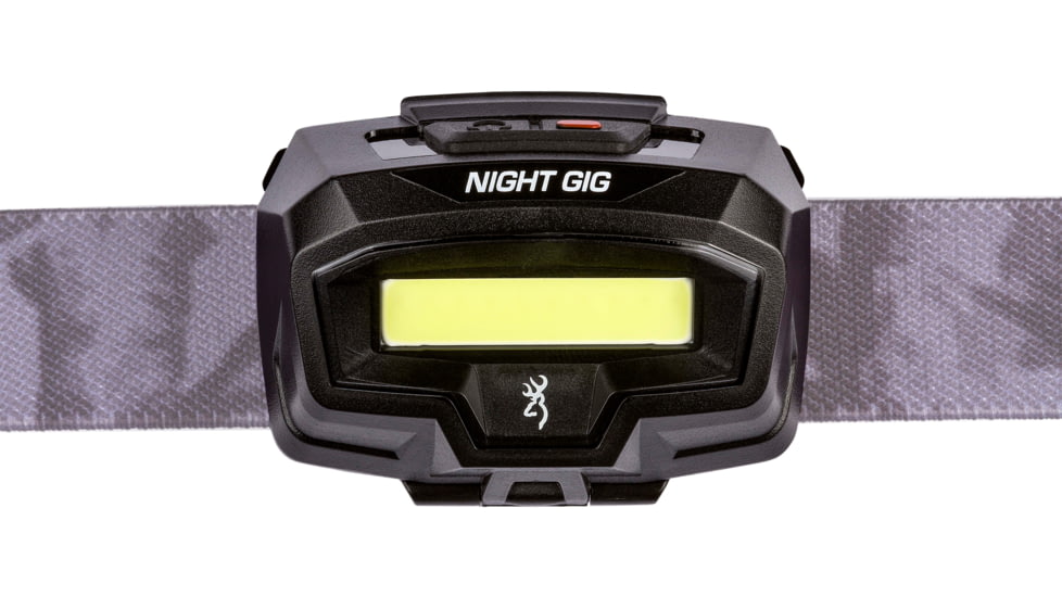 Browning Night Gig Headlamp, 26-485 Lumens, Flat Dark Earth/Camo, 3713030