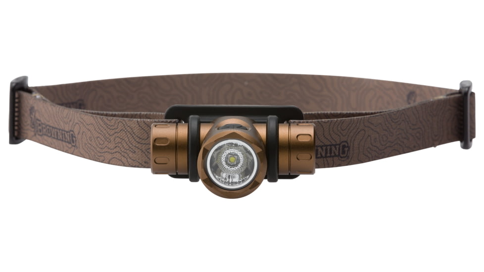 Browning Blackout Micro USB Rechargeable Cree XM-L LED Headlamp, 35 Lumens, Black, 3713346