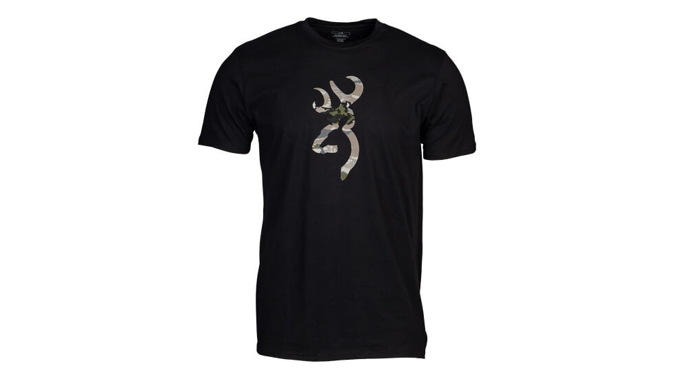 Browning Camo Buckmark Short Sleeve T-Shirt - Mens