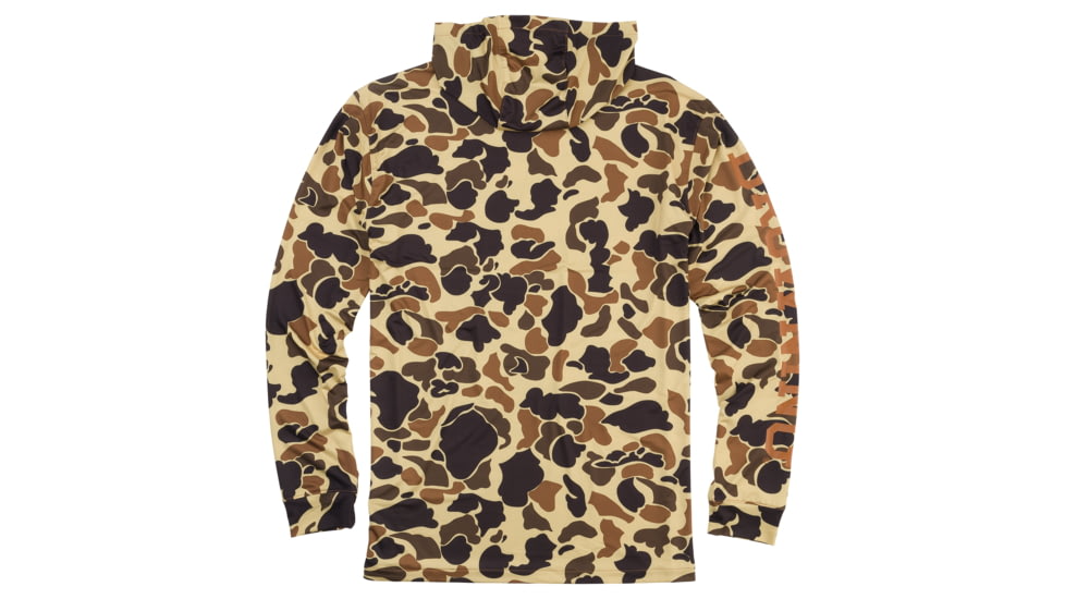 Browning Hooded Long Sleeve Sun Shirt - Mens, Vintage Tan, XL, 3010861204