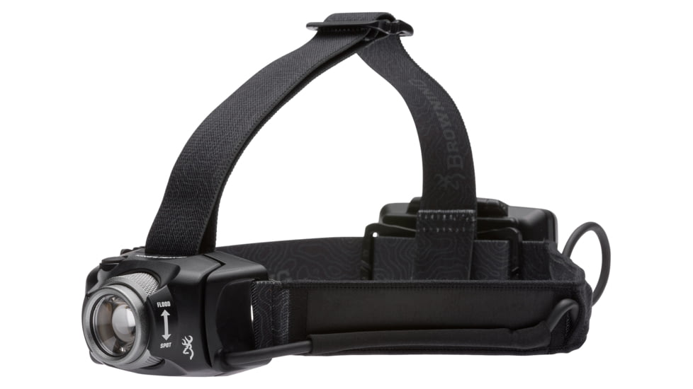 Browning Kings Peak SF USB Rechargeable 730 lumens Headlamp, Black, 3713060