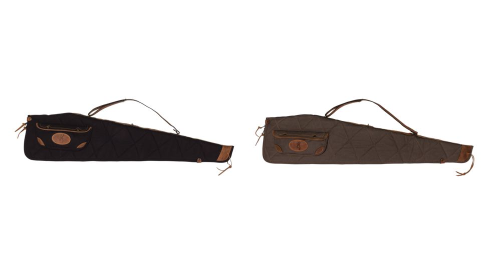 Browning Lona Flex Soft Gun Case, Black/Brown, Flint/Brown