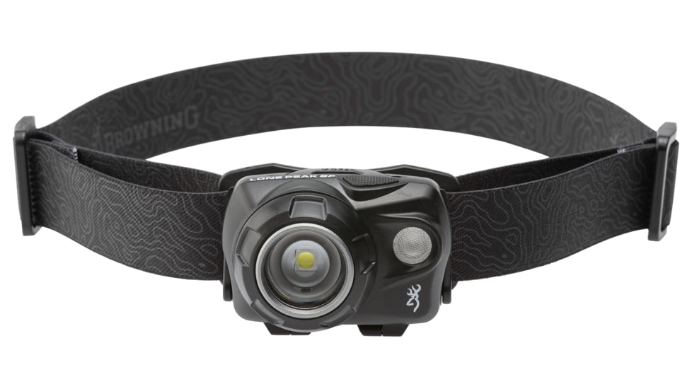 Browning Lone Peak SF USB Rechargeable 550 lumens Headlamp, Black, 3713055
